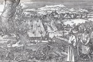 Landscape With Cannon — Albrecht Dürer