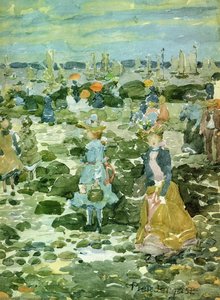 Low Tide — Maurice Brazil Prendergast