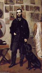 Portrait Of Giuseppe Abbati — Giovanni Boldini