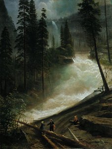 Nevada Falls, Yosemite — Albert Bierstadt