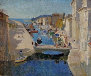 Port Scene — Arnold Mason