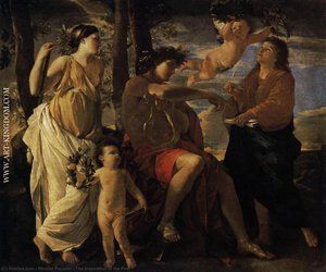 The Inspiration Of The Poet — Nicolas Poussin