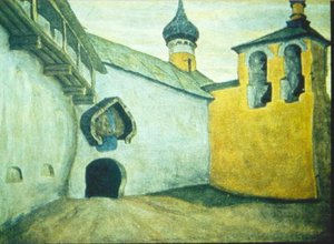Nunnery In Pskov — Nicholas Roerich