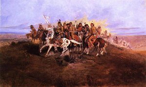 The War Party — Charles Marion Russell