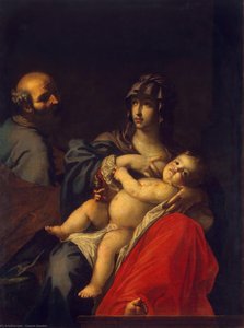 Holy Family — Cesare Dandini, Baroque