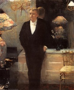 Portrait Of Octave Maus — Theo Van Rysselberghe, Neo-impressionism Neo-impressionism