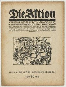 Die Aktion, Vol. 5, No. 20 21 — Arthur Segal