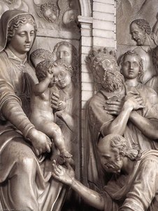 Adoration Of The Magi (detail) — Pier Paolo Olivieri