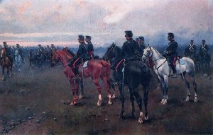 General Martínez Campos Revista El Regimiento 14 Ligero De Artillería — Josep Cusachs I