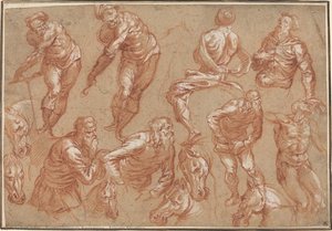 Figure Studies — Bartholomeus Spranger