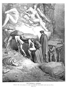 The Prideful-oderisi — Paul Gustave Doré, Romanticism