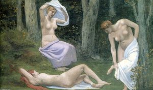 Summer (detail) — Pierre Cécile Puvis De Chavannes