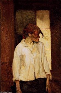 At Montrouge Aka Rosa La Rouge — Henri De Toulouse-lautrec