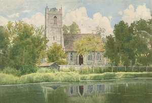 Hartford Parish Church On The Banks Of The Ouse — William Fraser Garden