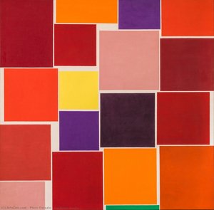 Kasimiro Medio — Piero Dorazio, Hard-edge Abstraction