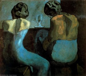 Rameras En Un Bar — Pablo Picasso