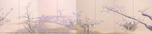 Cherry Blossoms In Omuro — Tomita Keisen