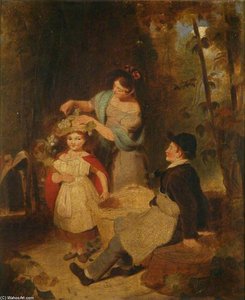 The Hop Pickers — Henry William Pickersgill