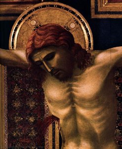 Crucifix (detail) — Giotto Di Bondone, Proto-renaissance