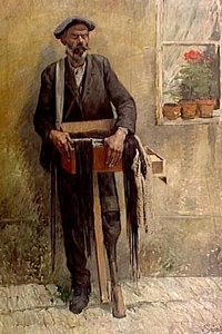 Marchand À La Jambe De Bois Hausierer (titre Attribué) — Lothar Von Seebach