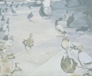 Pigeons — Luc Tuymans