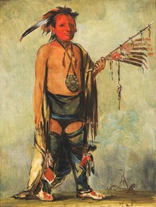 Hoo W'a Ne Kaw, Little Elk — George Catlin