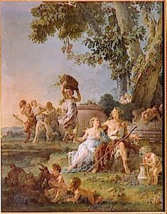LES VENDANGES OU L'AUTOMNE