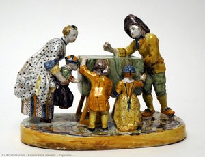 Figurine: — Faïence De Nevers