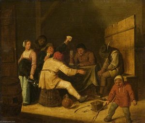 Card Players — Jan Miense Molenaer