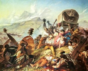 The Battle Of Blauwkrantz — Thomas Baines