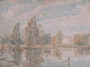 River Scene — Philip Connard
