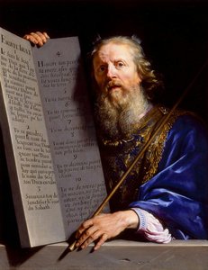 Moses Presenting The Tablets Of The Law — Philippe De Champaigne