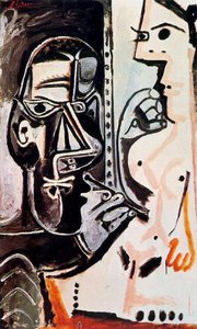 The Painter And His Model 8 — Pablo Picasso, Cubist Fragmented Forms