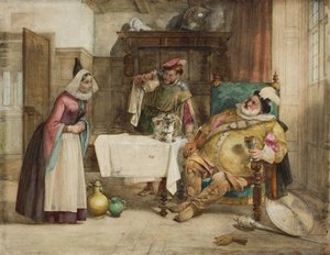 Scene From Shakespeare's 'merry Wives Of Windsor