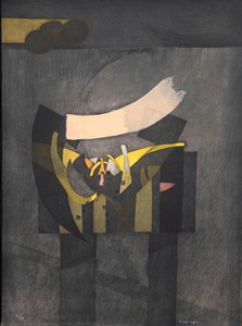 Untitled, Szy #1 — Fernando De Szyszlo, Abstract Expressionism
