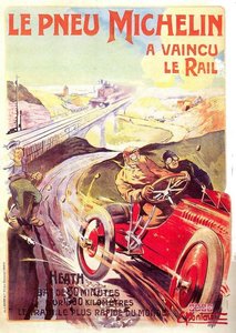 Advertising Poster For Michelin Tyres. — Ernest Montaut