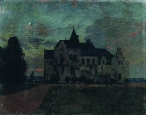 Twilight. A Castle. — Isaak Ilyich Levitan, Realism