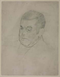 Portrait Of Louis Behrend — Sir Stanley Spencer, Contemporary Realism