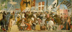 The Arezzo Cycle - Battle Between Heraclius And Chosroes — Piero Della Francesca