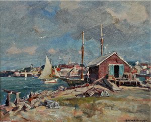 Gloucester Morning — Emile Albert Gruppé