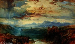 An Swiss Alpine Landscape — James Baker Pyne