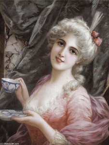 Tea-time — Emile Eisman Semenovsky