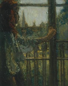 Girl At A Window, Little Rachel — Walter Richard Sickert