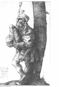 Bagpipes Players — Albrecht Dürer