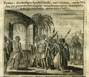 Apostle Thomas Martyred, Calamina, Ad 70 — Jan Luyken