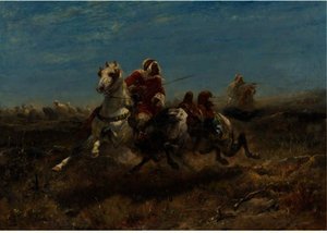 The Chase — Adolf Schreyer