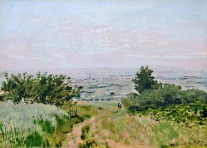 View To The Plain Of Argenteuil — Claude Monet