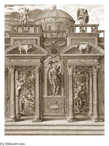 Picart The House Of Sleep Engraving
