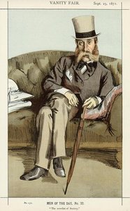 Caricature Of George Whyte Melville — Jacques Joseph Tissot