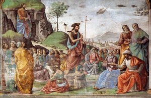 Predigt Des Johannes Des Täufers — Domenico Ghirlandaio